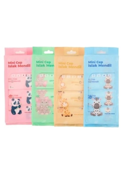 Mini Cep Islak Mendili