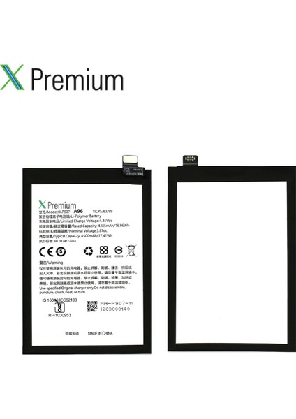 Oppo A96 Batarya Pil 4500 Mah BLP907 modelleri