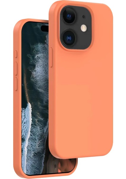 Iphone 11 Home Magsafe Kapak - Turuncu Mrayd