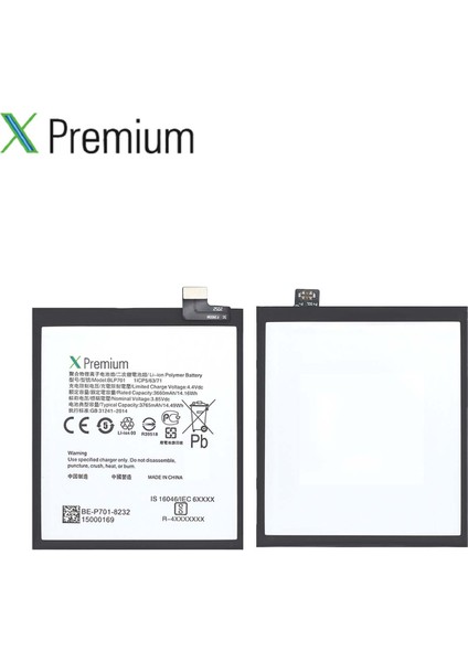 Oppo Reno Batarya Pil 3765 Mah BLP701 modelleri