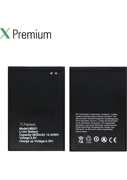 Reeder P13 Blue Max 2021 Batarya Pil 3800 Mah