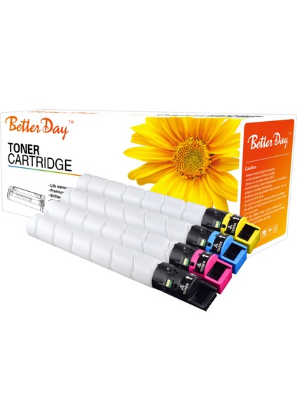 BKM-TN328 Set 4 Renk Takım ( Siyah, Mavi ,sarı, Kırmızı) Muadil Toner