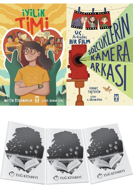 Iyilik Timi ve Sözcüklerin Kamera Arkası 2li Set Metin Özdamarlar & Ferhat Taştekin + Hediyeli