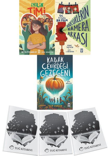 Iyilik Timi-Sözcüklerin Kamera Arkası-Kabak Çekirdeği Gezegeni 3lü Set + Hediyeli