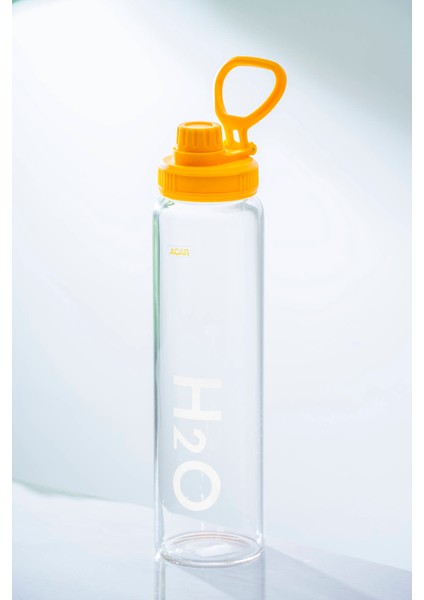 Motiva Sarı Cam Su Matarası - 1000 ml