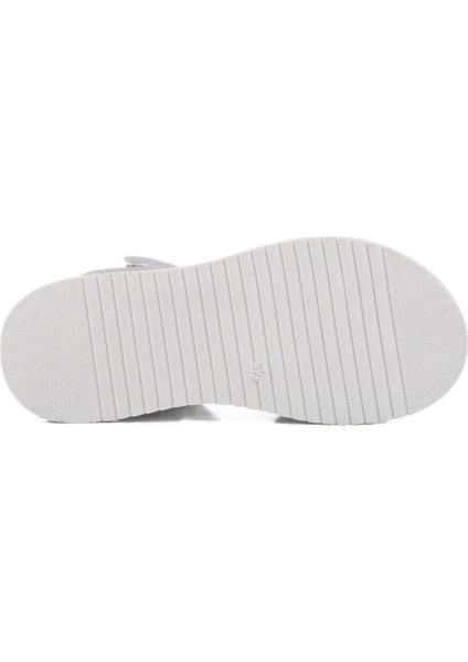 Gümüş Simli Çocuk Sandalet 25T105 F indirimleri