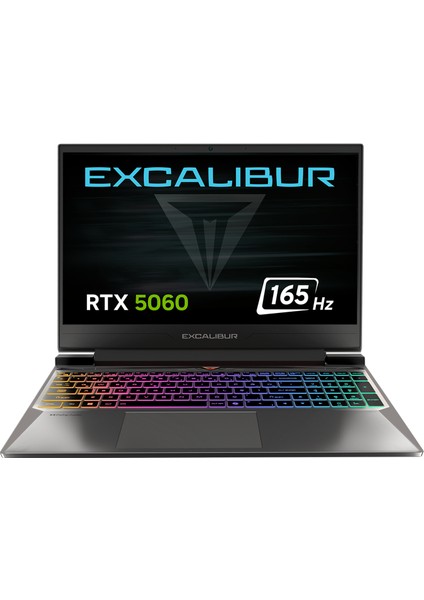 Excalibur G880 i7-13620H 16GB 1TB 8GB RTX5060 165Hz 15.6" Windows 11 Pro Taşınabilir Bilgisayar G880.1362-BF60R-C