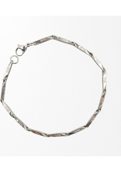 Çelik Bileklik Titanyum Melon Düz Model 2 mm Kalınlık 20 cm Uzunluk Gümüş Silver fiyatları