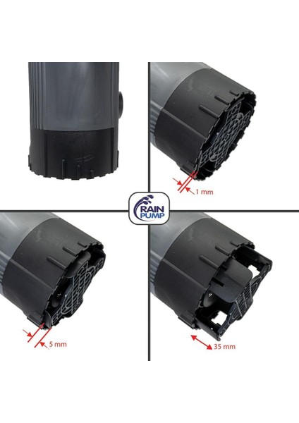 Raınpump CD900P 3n1 Drenaj/dalgıç Pompa