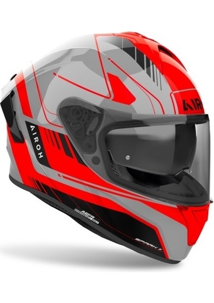 Aıroh Spark 2 Chrono Orange Gloss Kask