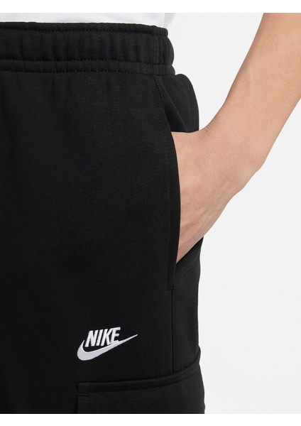 Sportswear Club French Terry Trousers Erkek Pamuklu Cargo Cepli Eşofman Altı CZ9954 fırsatları