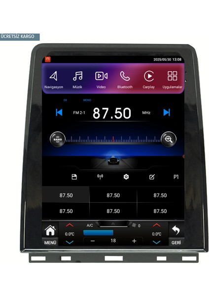 Renault Clio 5 Android Multimedya Sistemi (6+64)