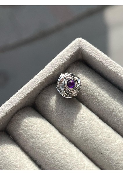 Sonsuzluk Çemberi Charm Mor