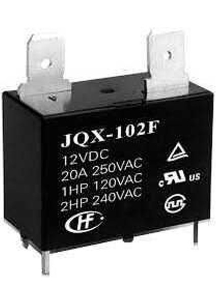 Role Kombi Için JQX102F 12 Vdc