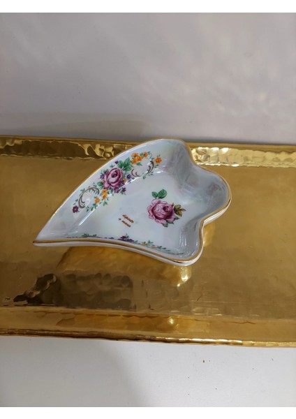 T. Limoges Şekerlik Lokumluk Kase 12X8,5X3CM El Yapım Porselen 1 Adet fırsatları