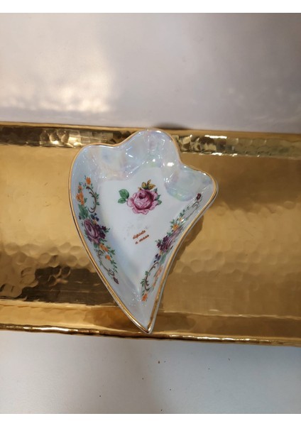 T. Limoges Şekerlik Lokumluk Kase 12X8,5X3CM El Yapım Porselen 1 Adet indirimleri