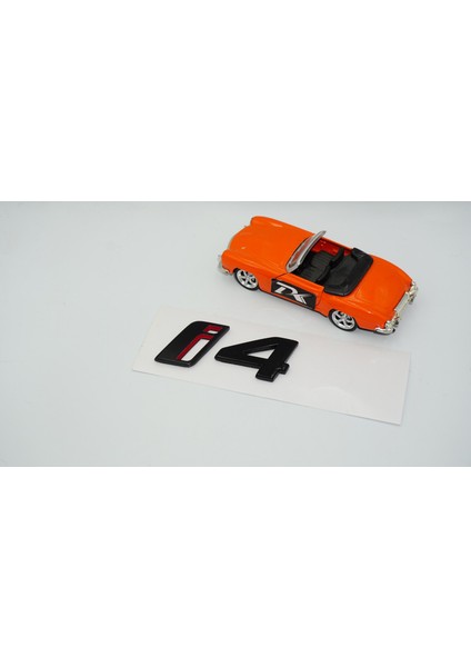 I4 Bagaj Siyah Kırmızı Abs 3m 3D Yazı Logo Bmw Ile Uyumlu indirimleri