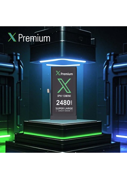 iPhone 13 Mini Yüksek Kapasiteli Batarya Pil 2480 Mah