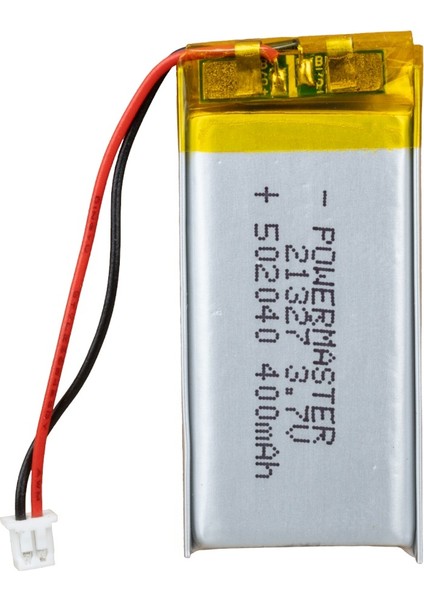 3.7 Volt 400 Mah Lityum Polimer Pil