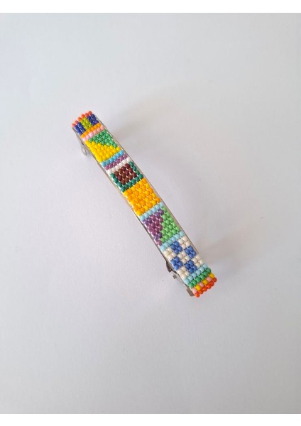 El Yapımı Renkli Boncuk Saç Tokası fiyatları