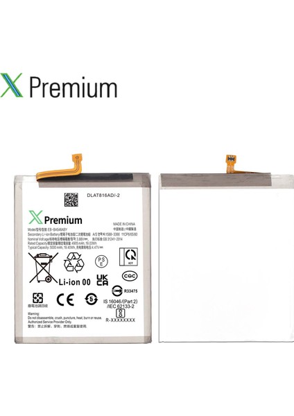 Samsung A34 A346 Batarya Pil 5000 Mah modelleri