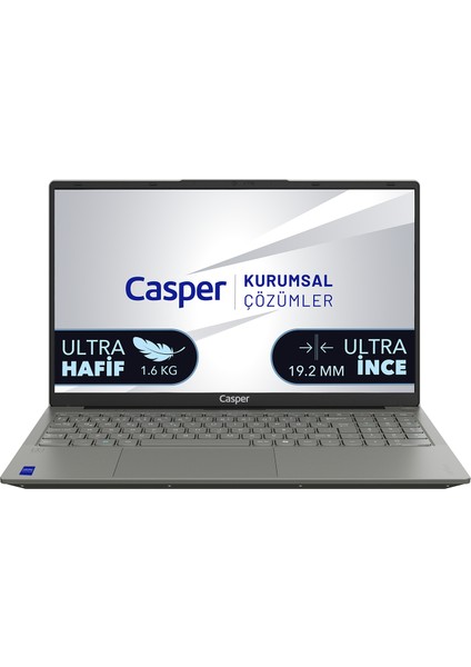 Nirvana X750 I7-13620H 32GB DDR5 2TB SSD Windows 11 Home 15.6" Taşınabilir Bilgisayar X750.1362-DX00A-G-F