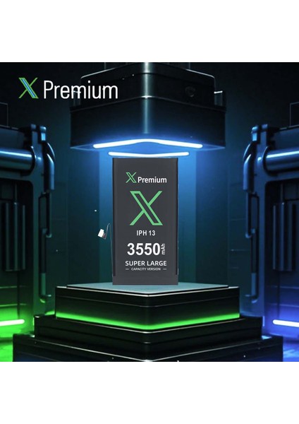 iPhone 13 Yüksek Kapasiteli Batarya Pil 3550 Mah