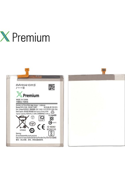 Samsung A71 A715 Batarya Pil 4500 Mah