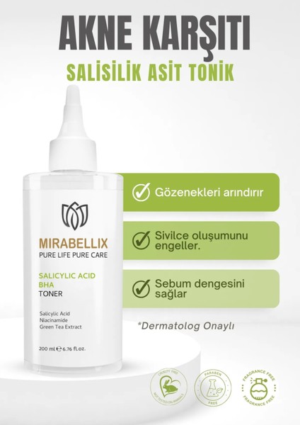 Salisilik Asit BHA Tonik