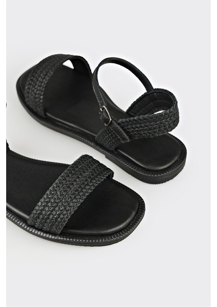 Siyah Deri Kadın Günlük Ayakkabı indirimleri