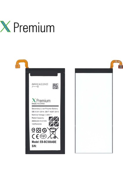 Samsung C5 Sm C5000 Batarya Pil 2600 Mah