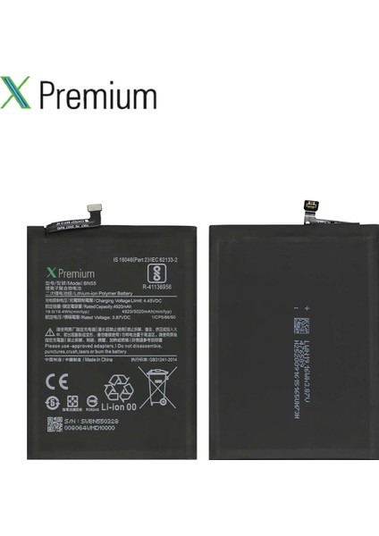 Xiaomi Redmi Note 9s BN55 Batarya Pil 5020 Mah