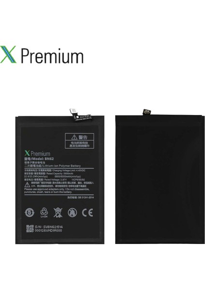 Xiaomi Redmi 9t BN62 Batarya Pil 6000 Mah