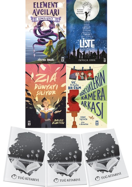 Element Avcıları-Liste-Zia Dünyayı Siliyor-Sözcüklerin Kamera Arkası 4lü Set + Hediyeli