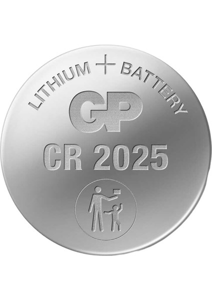 Gp CR2025 DL2025 20Lİ Blisterli Lıtyum Para Pil (GPCR2025-2CAI20)