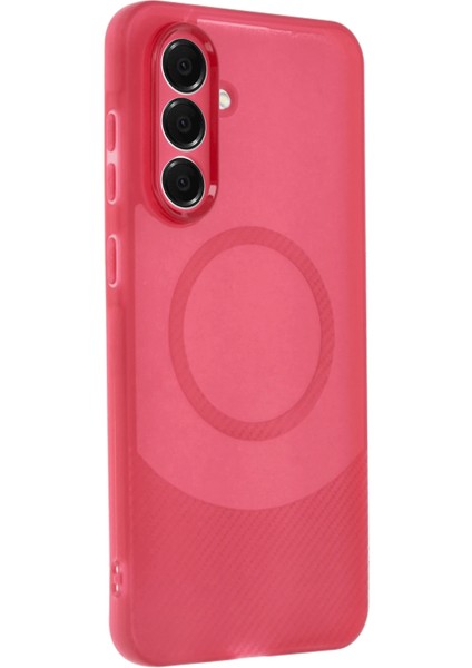 Samsung A36 Kılıf Maya Karbon Kapak - Bordo Mrayd