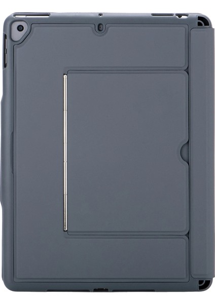 T5506D Ipad 10.2 (9.nesil) Kılıf Palermo Ledli Klavyeli Standlı Tablet Kılıfı - Siyah Mrayd