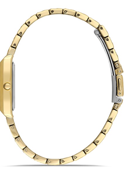 FL21599AWT-B6 Quartz Çelik Altın Rengi Yeşil Kadran 22 mm Kadın Kol Saati fiyatları