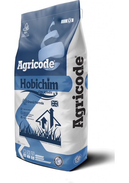 Agricode Hobichim Granül Formda Çim Bakım Gübresi 10 kg