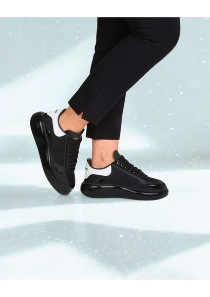 Deri Şeffaf Günlük Sneaker Ayakkabı Alexander Mcqueen Ithal fırsatları