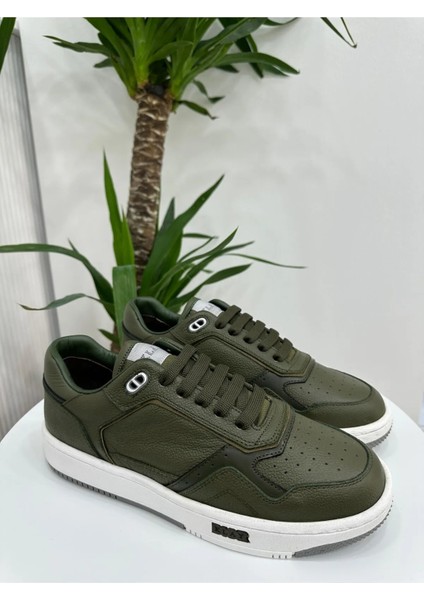 Hakiki Deri Sneaker Erkek Ayakkabı