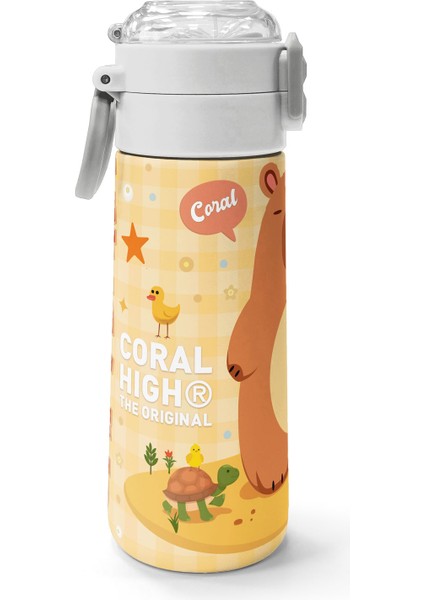 Kids Capybara Desenli Pipetli ve Direkt Içim Çelik Termos 500 ml 31793 fiyatları