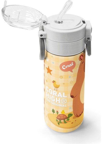 Kids Capybara Desenli Pipetli ve Direkt Içim Çelik Termos 500 ml 31793 fırsatları