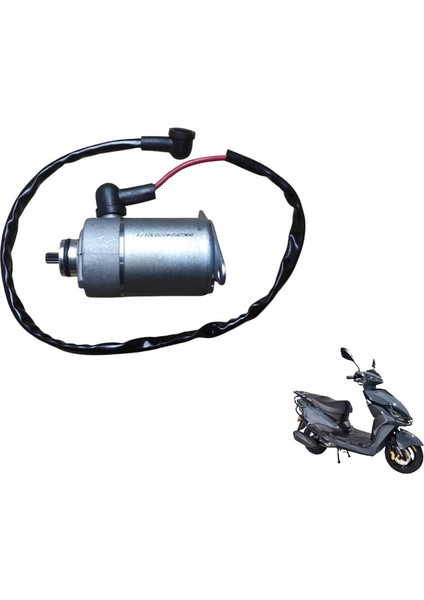 Quantum / Freedom 50CC Marş Motoru ( Dişli Kısım 7,5mm )
