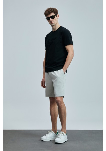 Pamuk Karışımlı Regular Fit Bisiklet Yaka Logolu T Shirt Erkek T Shirt 111020243 fiyatları
