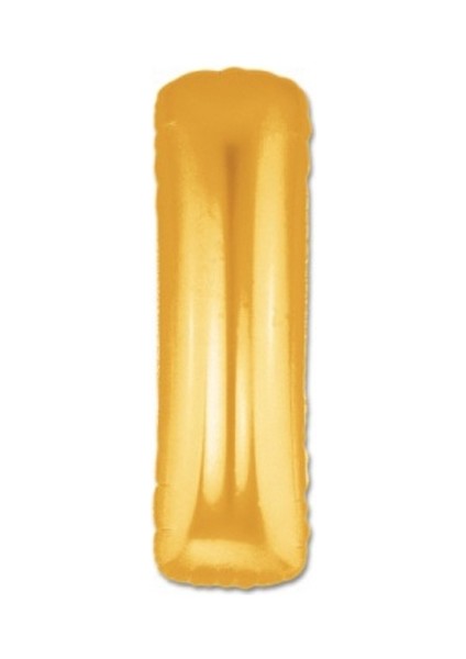 Altın Sarısı Folyo Harf Balon 1 Metre