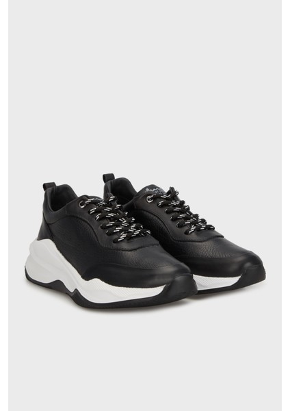 Hakiki Deri Kalın Taban Sneaker Ayakkabı Erkek Ayakkabı 15219737S1 fiyatları