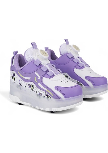 Çocuk Patenli Işıklı Tekerlekli Spor Ayakkabı & Patenli Rahat Ayakkabı Unisex