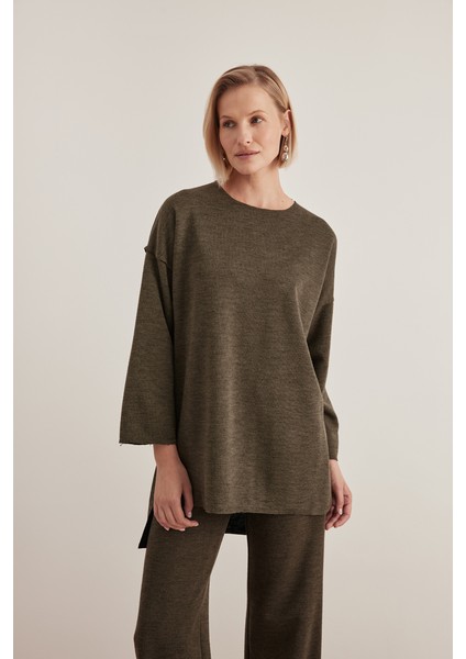 Bisiklet Yaka Tunik