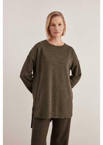 Bisiklet Yaka Tunik